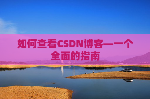 如何查看CSDN博客—一个全面的指南